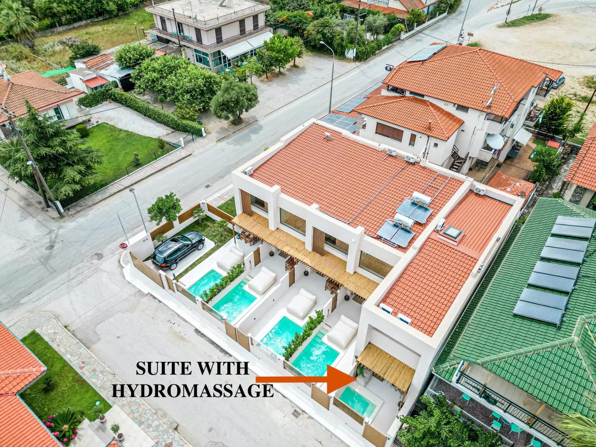 Adorno Private Suites Only Adults & Kids 12 Plus Vrasná Esterno foto